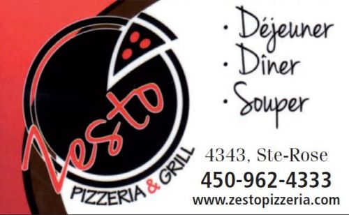 Zesto Pizzeria & Grill à Laval